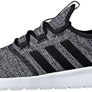 adidas Women’s Cloudfoam Pure 2.0 Running Shoes, Black/Black/White, 8.5