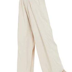 Tronjori Girls Excessive Waist Informal Extensive Leg Lengthy Palazzo Pants Trousers Common Dimension