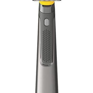 MicroTouch SOLO Titanium, Rechargeable Beard & Physique Razor that Trims, Edges, Shaves, and Grooms