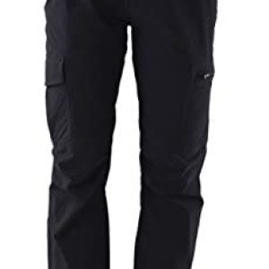 Xtansuo Women’s Hiking Pants Lightweight Capris Quick Dry Water Resistant Drawstring Fishing UPF 50 Joggers Zipper Pockets 