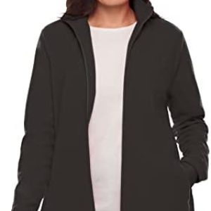 Girl Inside Girls’s Plus Measurement Zip-Entrance Microfleece Jacket Fleece