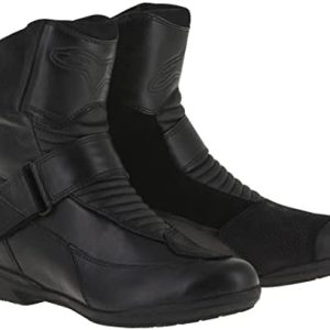 Alpinestars Women’s Stella Valencia Waterproof Motorcycle Riding Boot, Black, 38