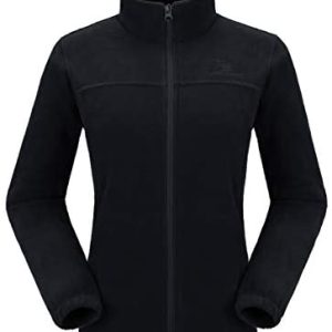 CAMEL CROWN Women Full Zip Fleece Jackets with Pockets Soft Polar Fleece Coat Jacket Sweater for Spring Outdoor