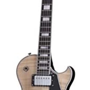 Schecter Solo-II Custom Solid-Body Electric Guitar, Gloss Natural