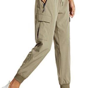 Libin Women’s Cargo Joggers Lightweight Quick Dry Hiking Pants Athletic Workout Lounge Casual Outdoor