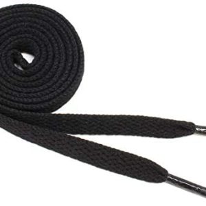 Flat Shoelaces 5/16″ Huge Stable Coloration Strings for Athletic Sneakers Boots & Footwear – 27″-72″ Size Shoe Laces