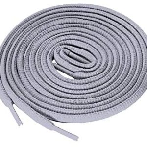 Shoelaces 2 Pair Oval Shoes Laces Half Round 1/4″Athletic ShoeLaces for Sport Running Shoes Shoe Strings