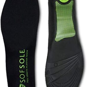 Sof Sole Insoles Women’s Plantar Fascia Support Full-Length Gel Shoe Insert, Women’s 5-11