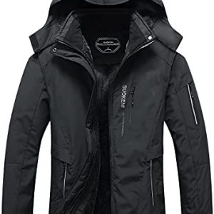 Women’s Waterproof Ski Jacket Warm Winter Snow Coat Hooded Raincoat