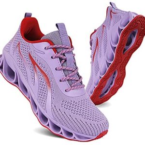 TIAMOU Running Shoes Women Walking Athletic Tennis Non Slip Blade Type Sneakers