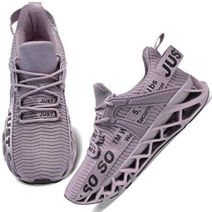 Wonesion Womens Strolling Working Footwear Athletic Blade Non Slip Tennis Vogue Sneakers