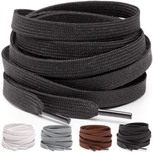 Miscly Flat Shoelaces [1 Pair] For All varieties of Sneakers & Sneakers