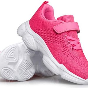 MURDESOT Youngsters Sneakers Toddler Boys Women Athletic Operating Sports activities Strap Sneakers for Toddler/Little Child/Large Child