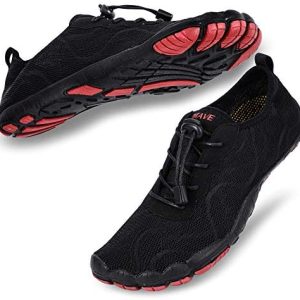 hiitave Womens Water Sneakers Fast Dry Barefoot for Swim Diving Surf Aqua Sports activities Pool Seashore Strolling Yoga