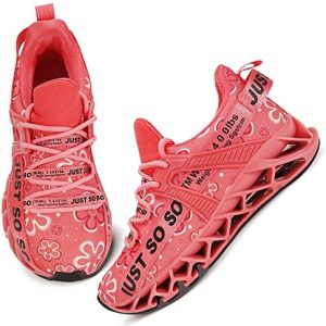 UMYOGO Boys Girls Shoes Tennis Running Lightweight Breathable Sneakers for Kids